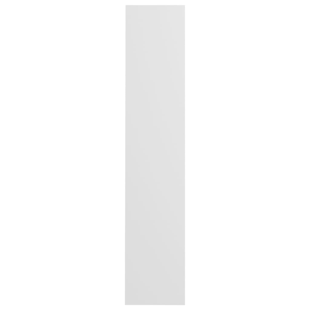 Wall shoe cabinet, white, 60x18x90cm, particle board