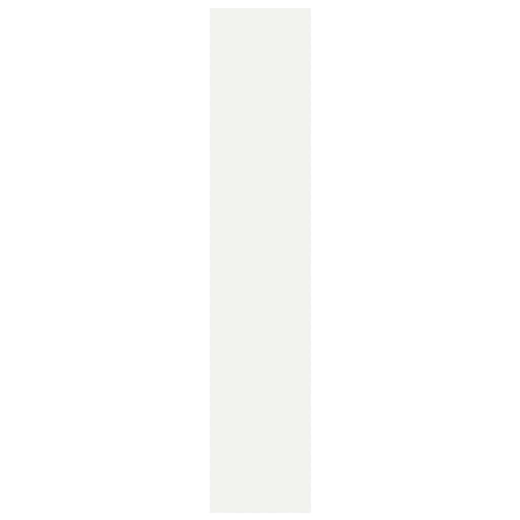 Wall shoe cabinet, white, 60x18x90cm, particle board