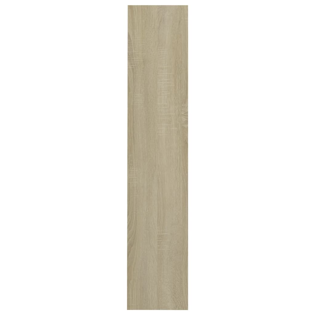Wall-mounted shoe cabinets, 2 pcs., oak, 60x18x90cm, chipboard