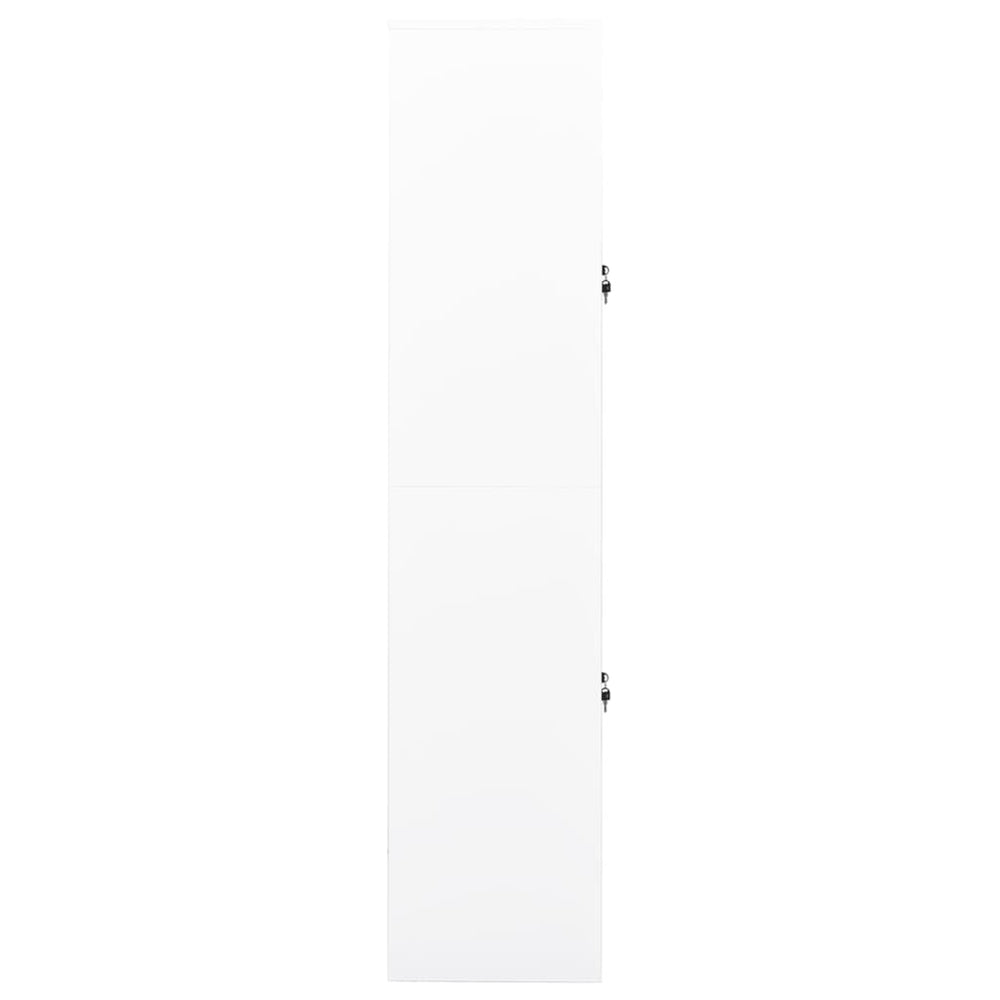 Biuro spintelė, baltos spalvos, 90x40x180cm, plienas