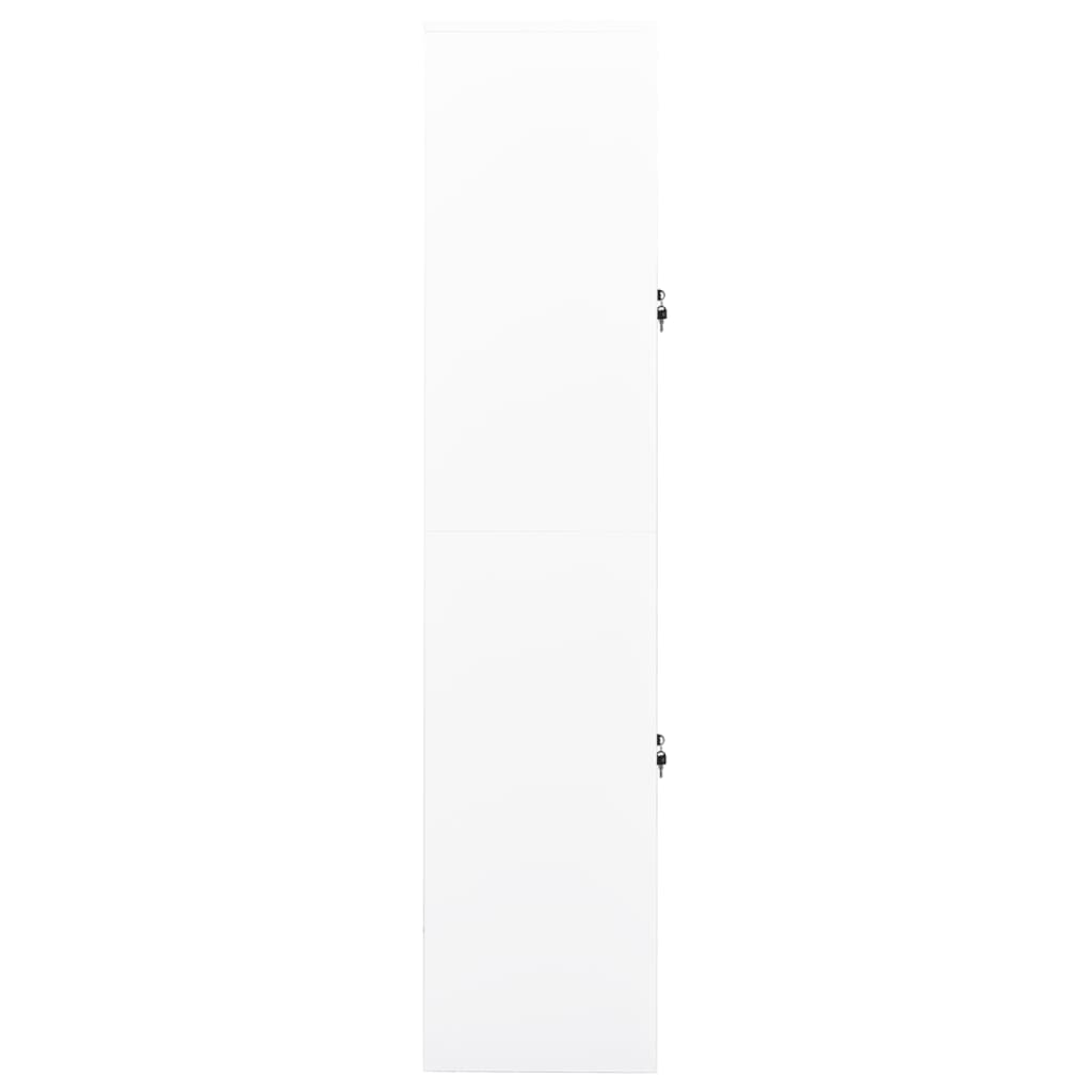 Biuro spintelė, baltos spalvos, 90x40x180cm, plienas