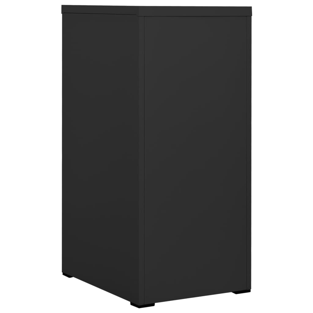 Filing cabinet, anthracite, 46x62x102.5cm, steel