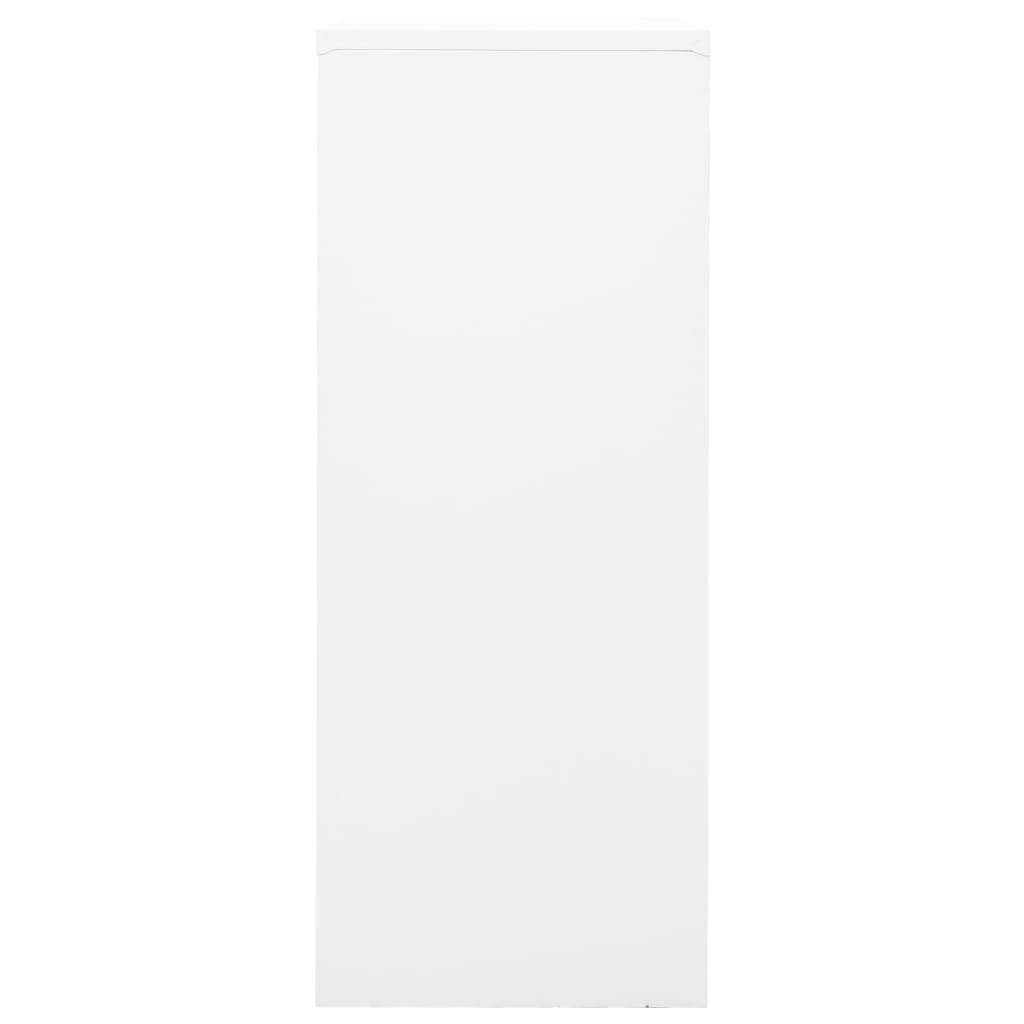 Biuro spintelė, baltos spalvos, 90x40x102cm, plienas