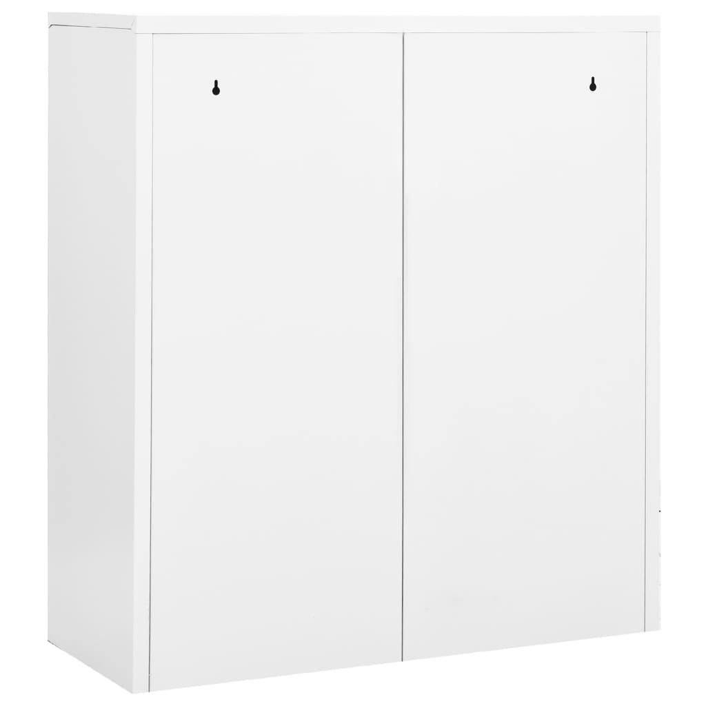 Biuro spintelė, baltos spalvos, 90x40x102cm, plienas