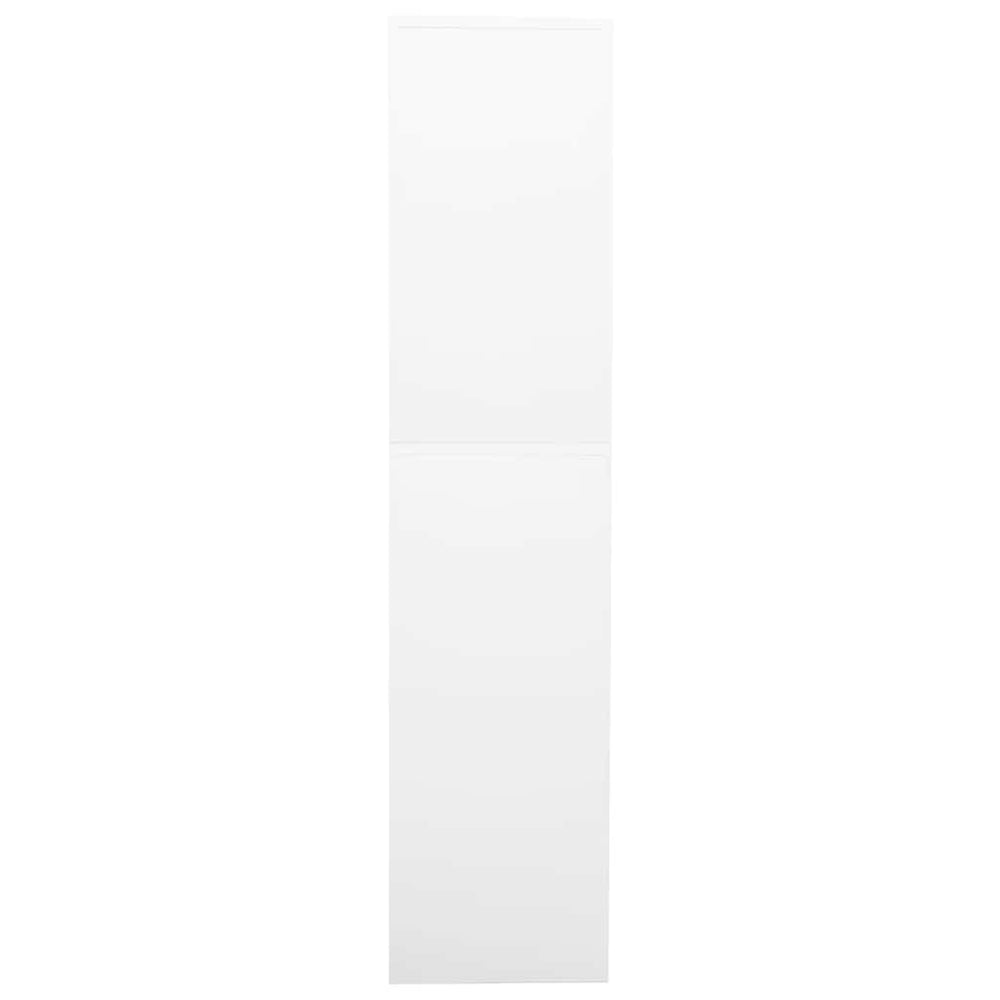 Biuro spintelė, baltos spalvos, 90x40x180cm, plienas