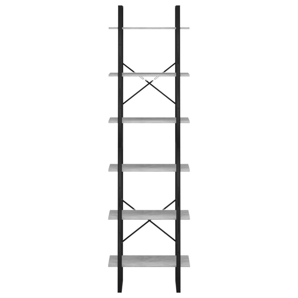 Sandėliavimo lentynos, 2vnt., pilkos, 60x30x210cm, mediena