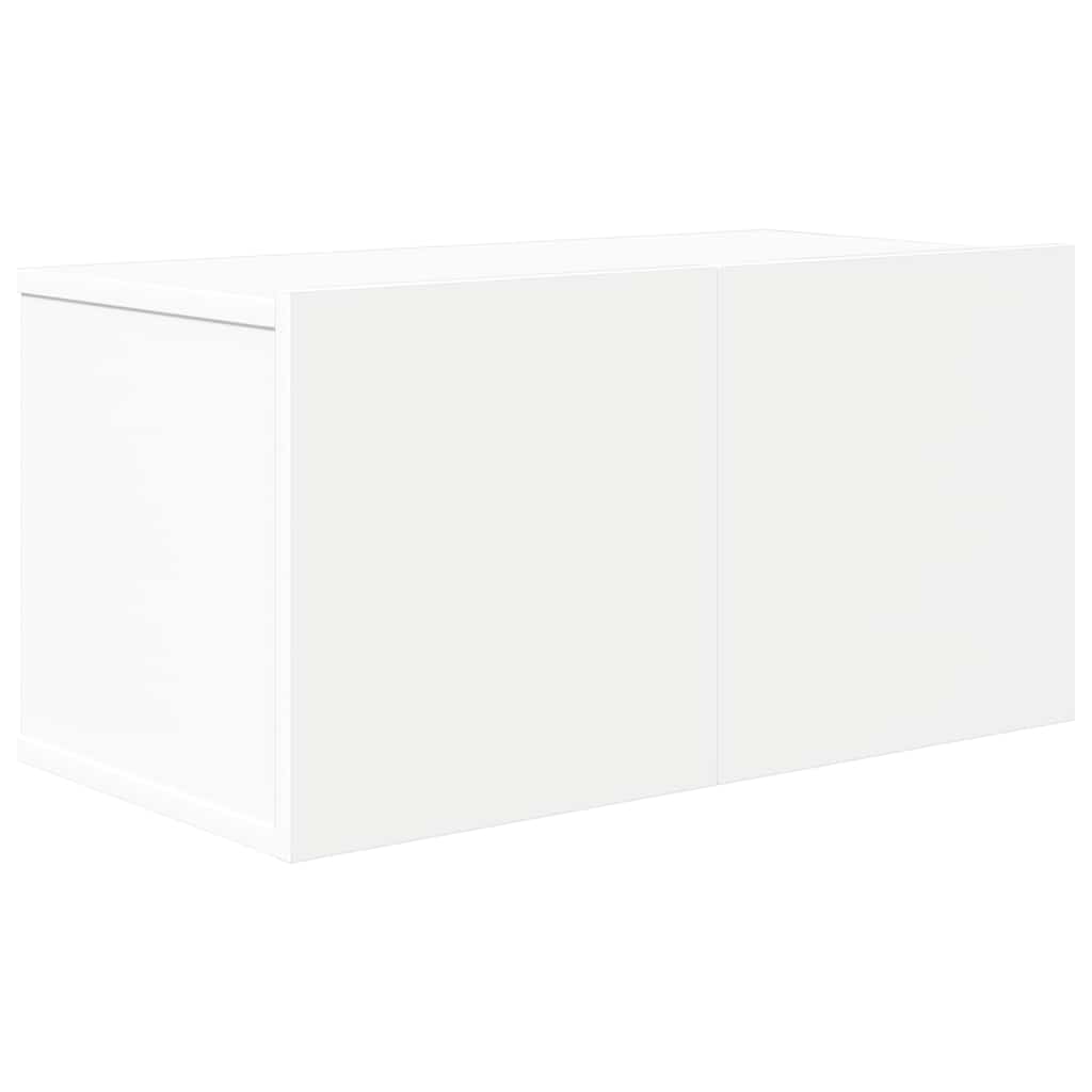 TV cabinet set, 10-piece, white, wood