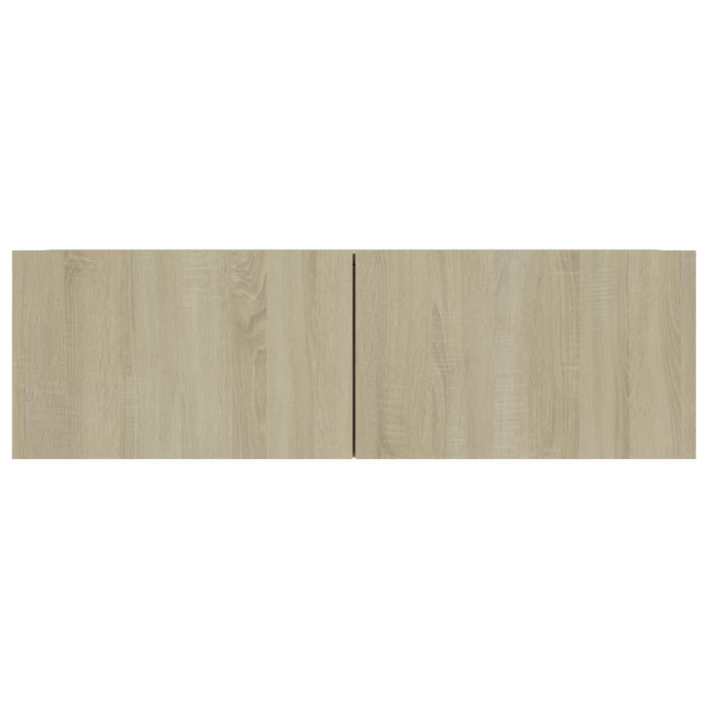 TV skapīši, 4 gab., ozolkoka, 100x30x30cm, koks
