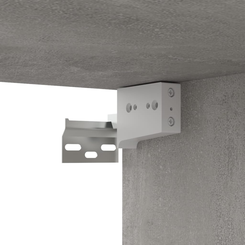 TV skapji, 4 gab., betons, 100x30x30cm, koks