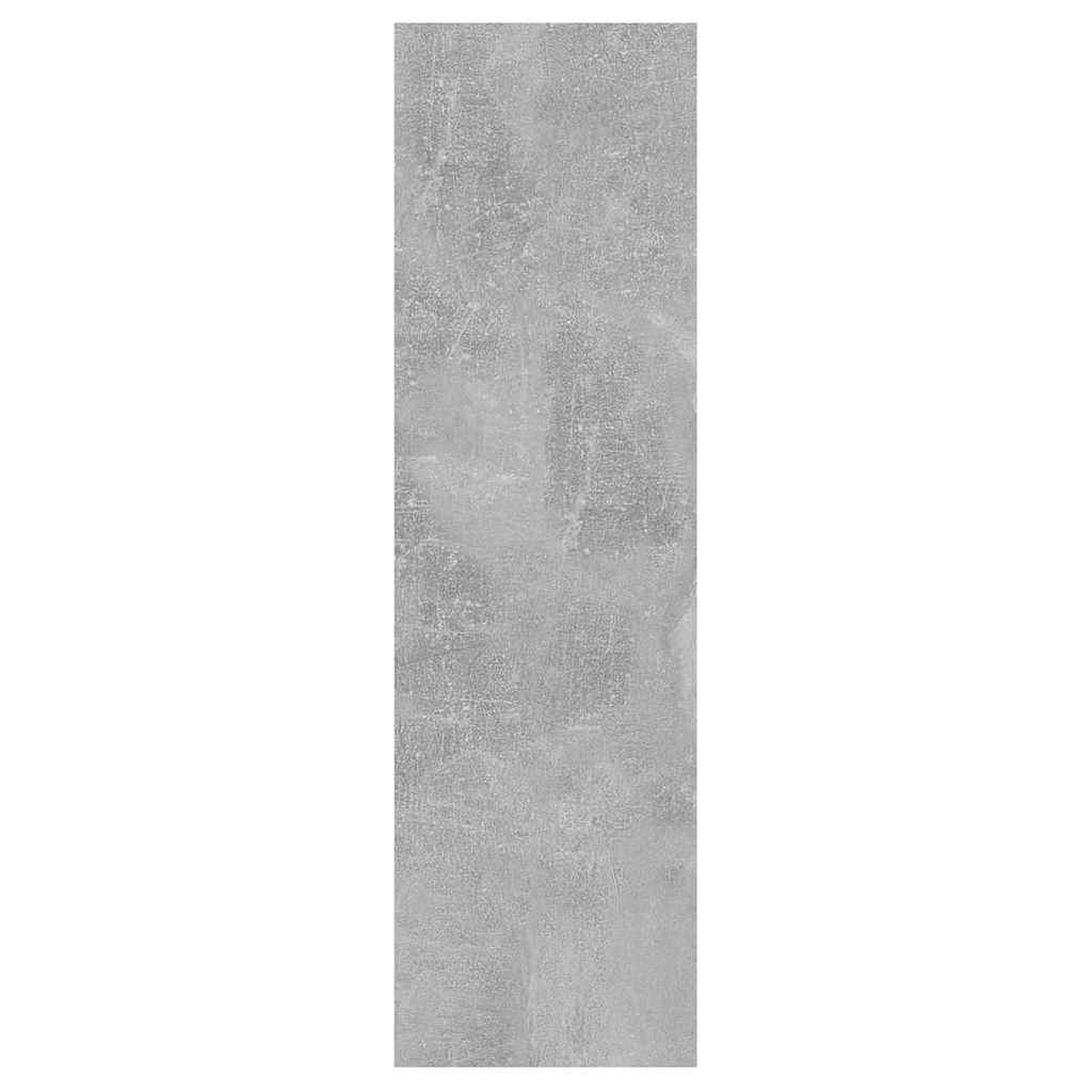 Wall shelf, concrete gray, 75x16x55cm, wood