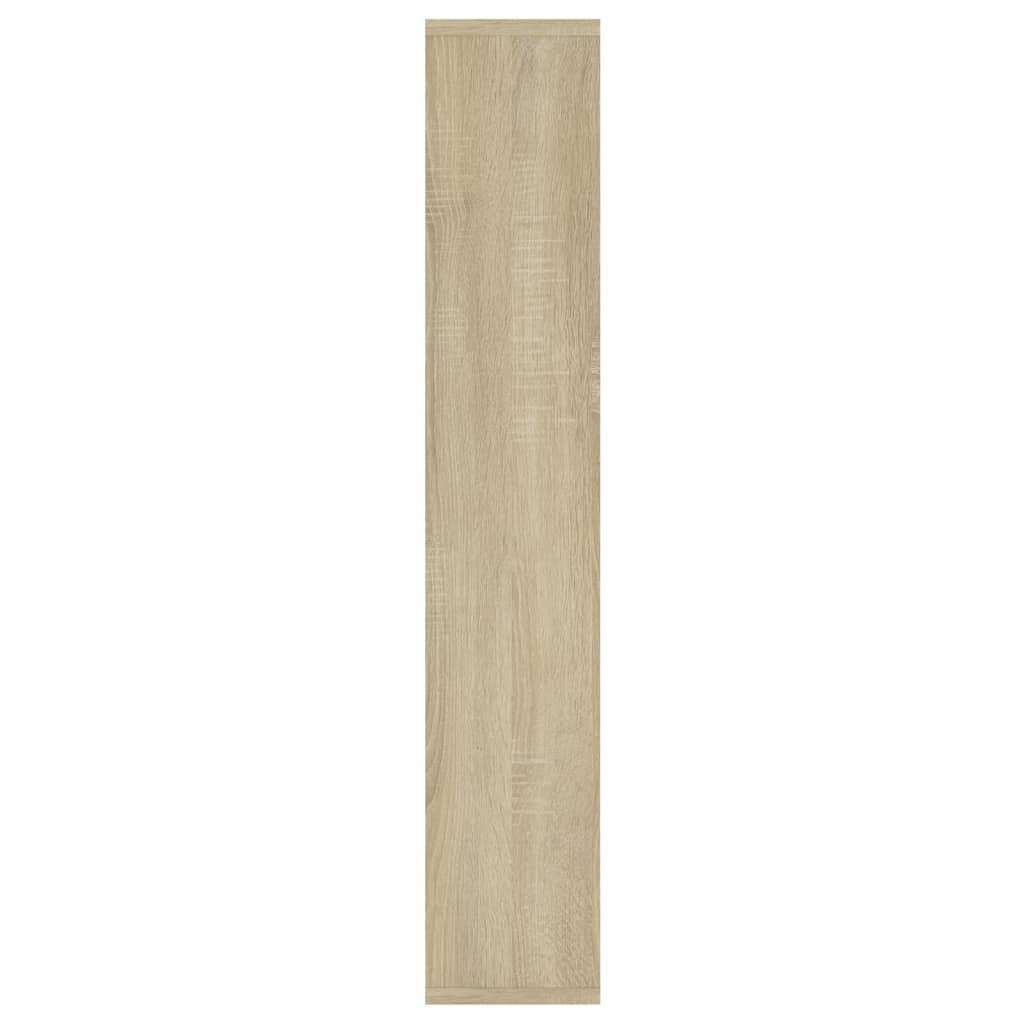 Sienas plaukts, ozola sonoma, 36x16x90cm, koks
