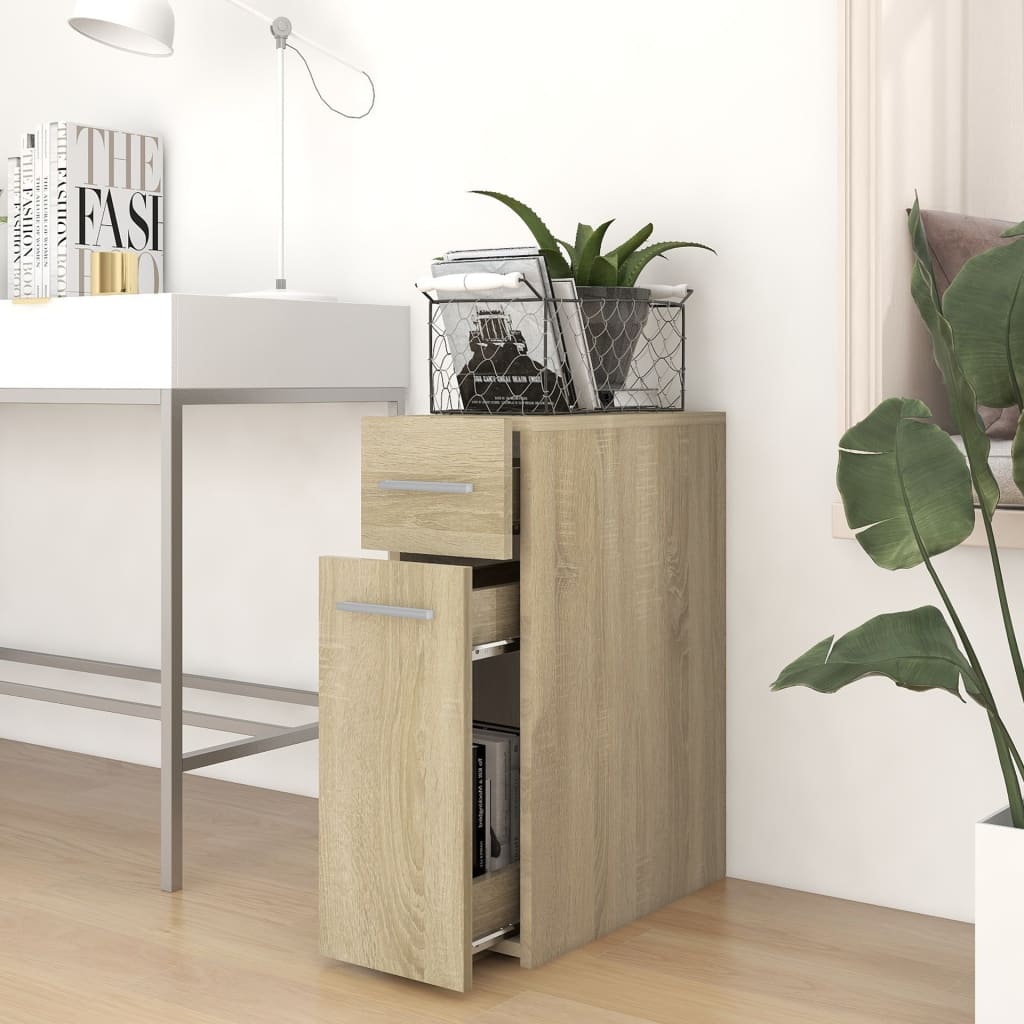 Medicine cabinet, Sonoma oak, 20x45.5x60cm, engineered wood
