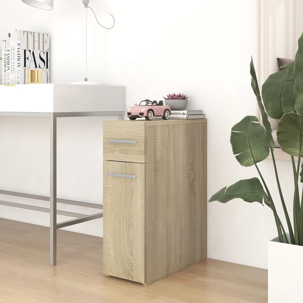 Medicine cabinet, Sonoma oak, 20x45.5x60cm, engineered wood