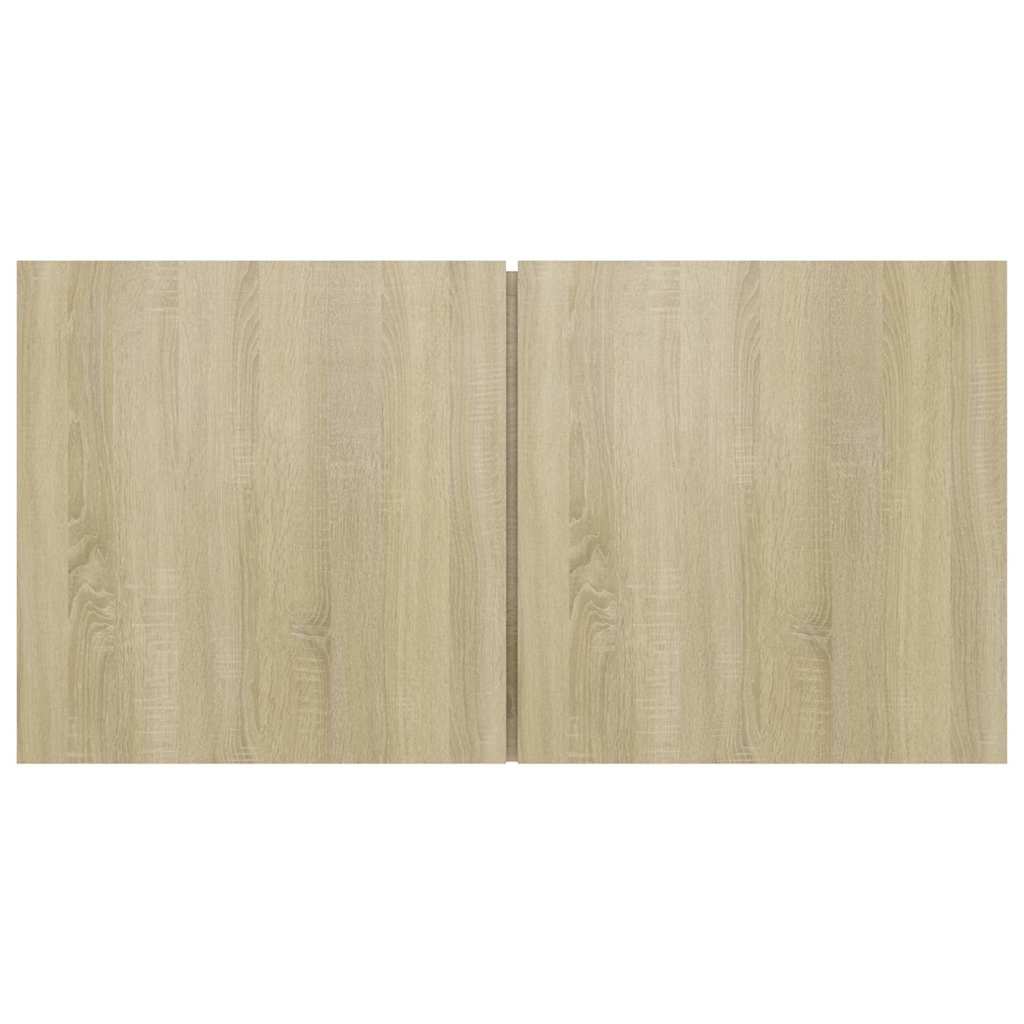 Piekaramie TV skapīši, 2 gab., ozolkoka, 60x30x30 cm