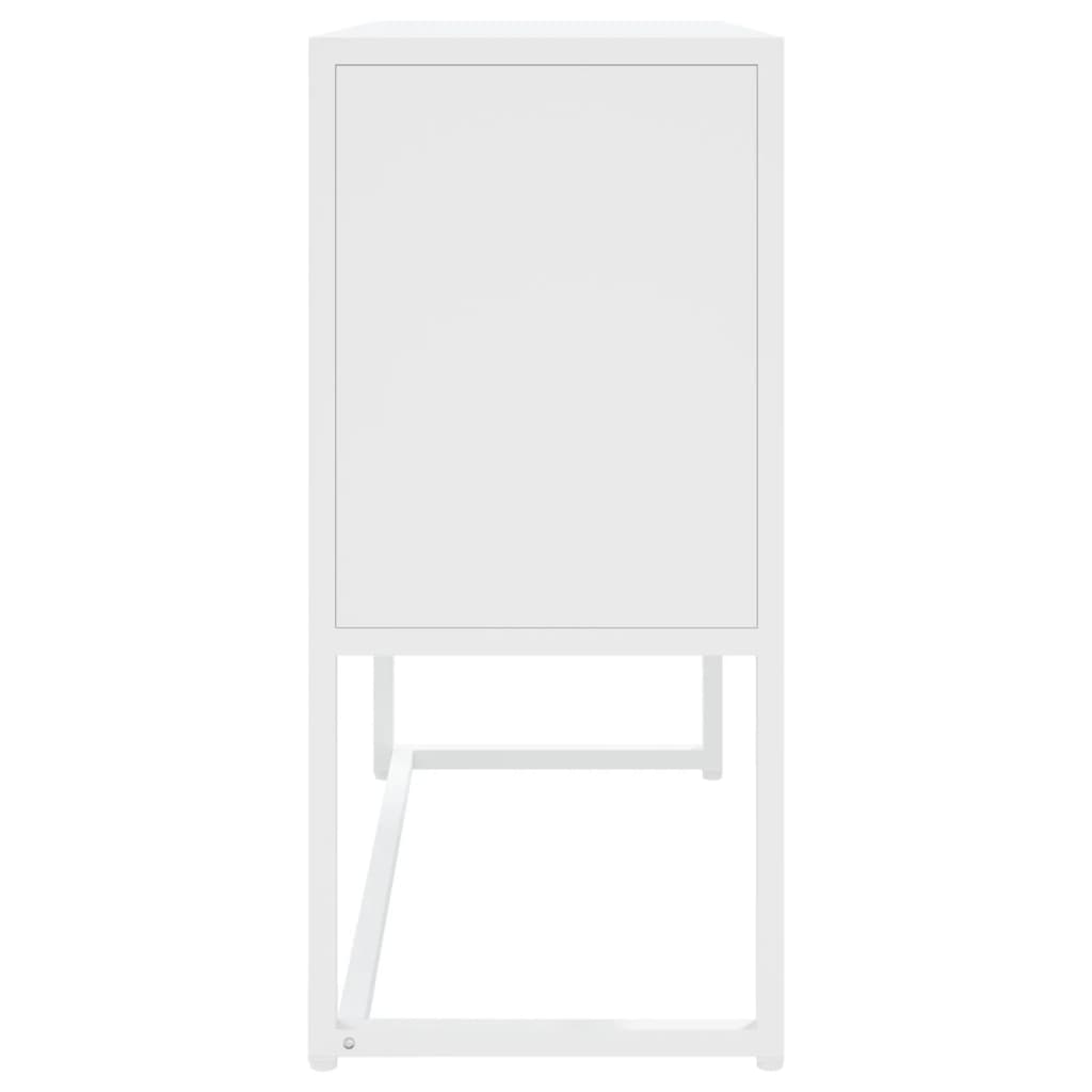 Šoninė spintelė, baltos spalvos, 75x35x75cm, plienas