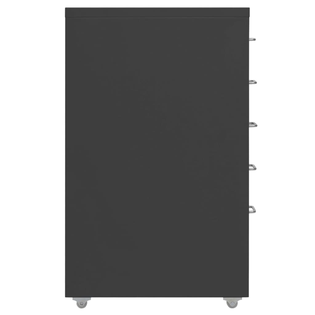 Mobili spintelė dokumentams, antracito, 28x41x69cm, metalas