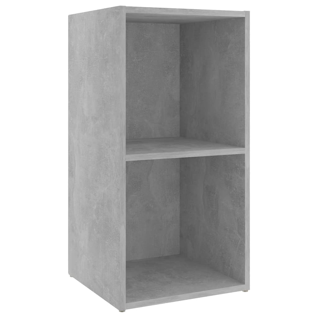 TV cabinets, 2 pcs., concrete, 72x35x36.5cm, wood