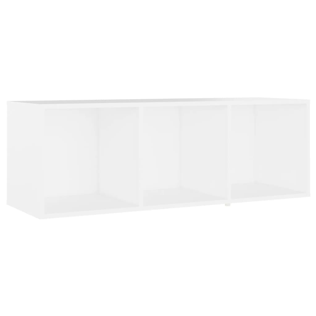 TV galdiņi, 2 gab., balti, 107x35x37cm, skaidu plāksne