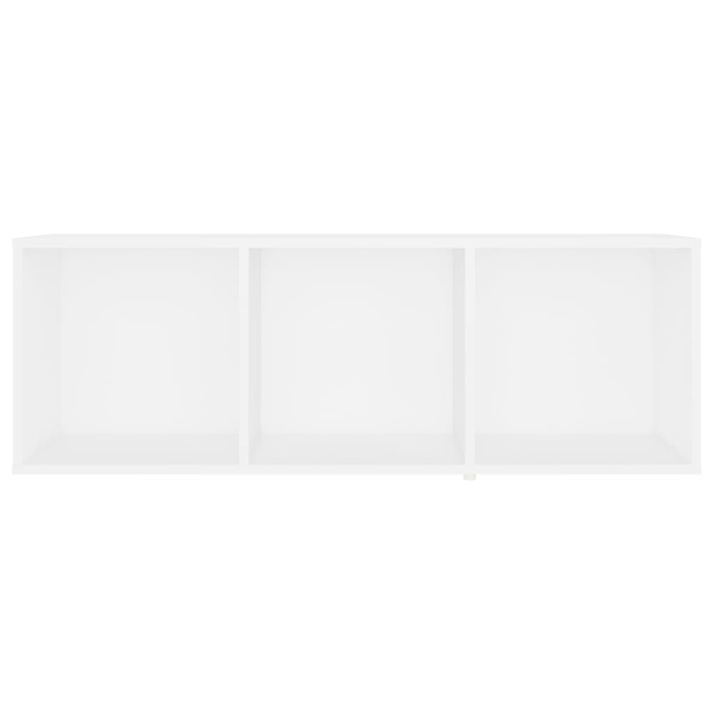 TV galdiņi, 2 gab., balti, 107x35x37cm, skaidu plāksne