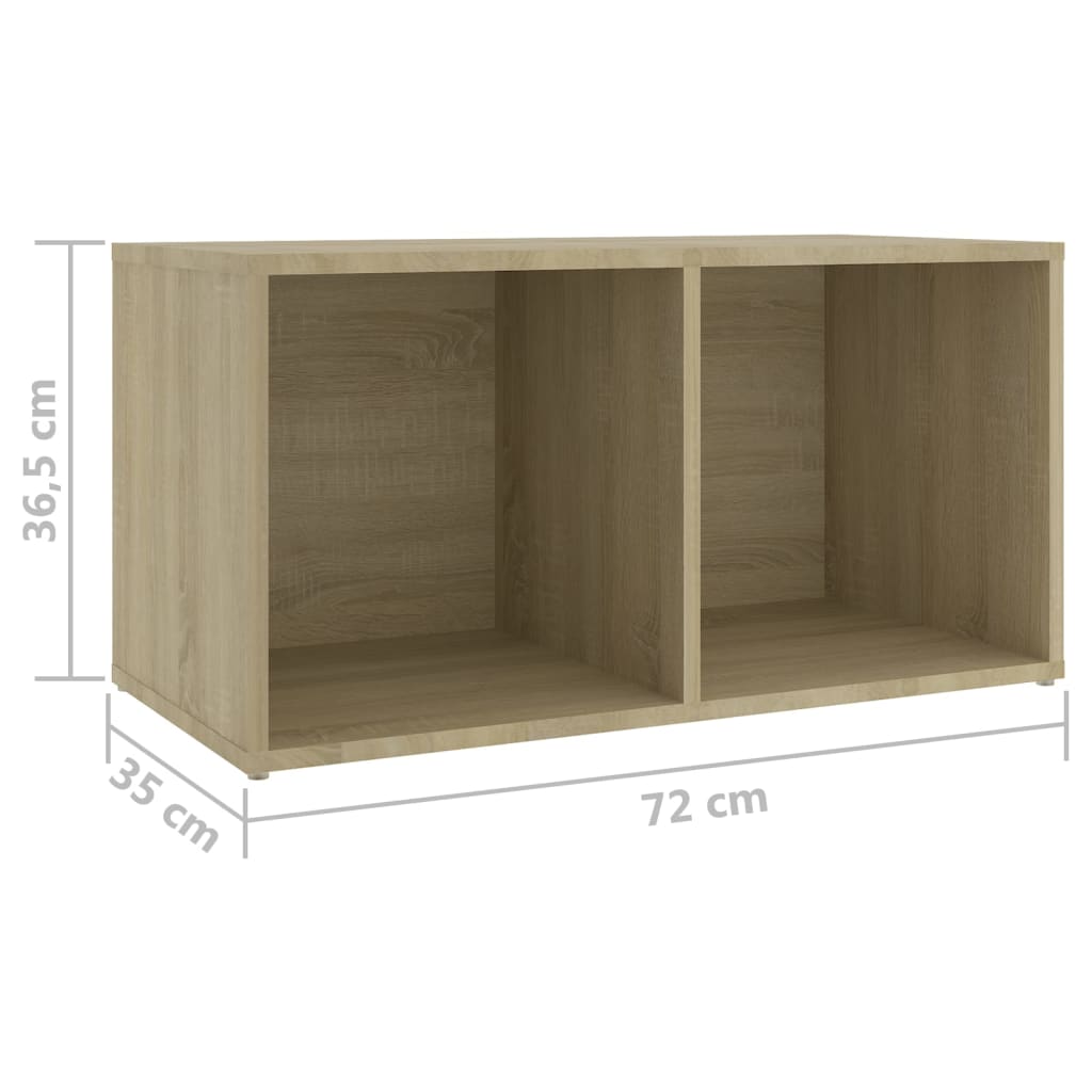 TV skapji, 4 gab., ozolkoka, 72x35x36,5cm, koks