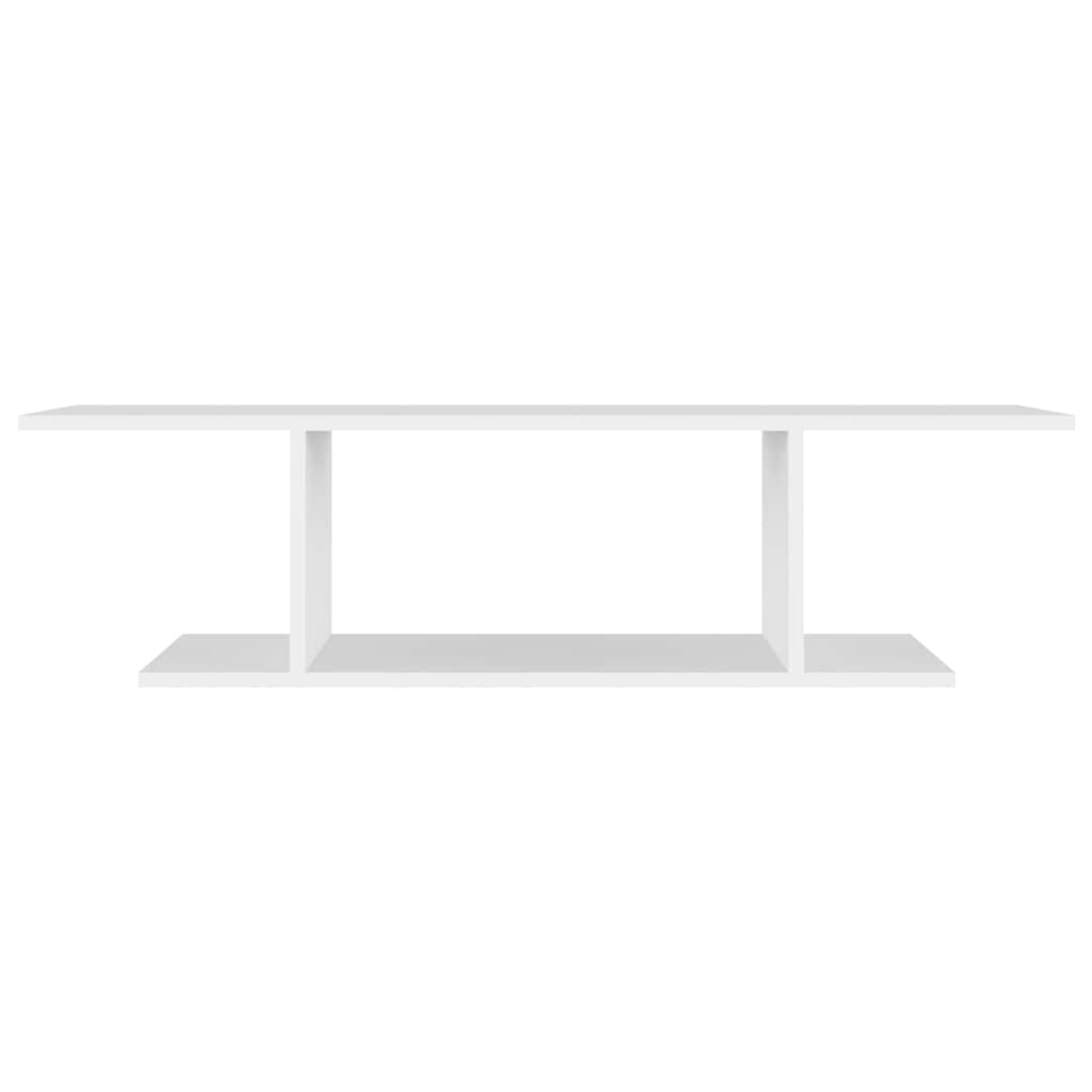 Wall-mounted TV cabinet, white, 103x30x26.5cm