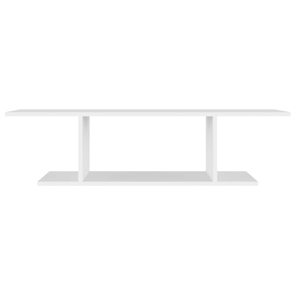 Wall-mounted TV cabinet, white, 103x30x26.5cm