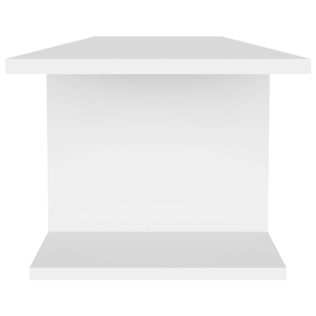 Wall-mounted TV cabinet, white, 103x30x26.5cm