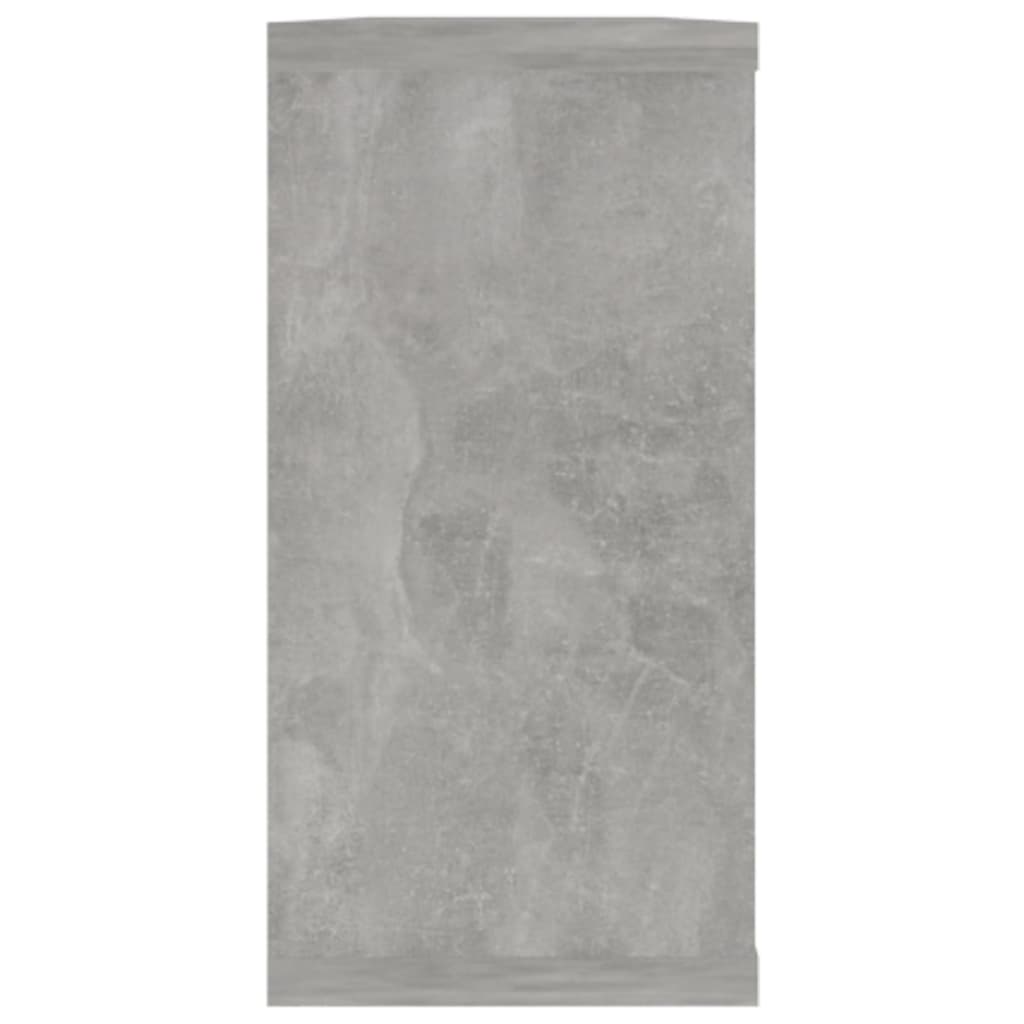 Sienas plaukti, 2 gab., betona, 100x15x30cm, apstrādāta koksne