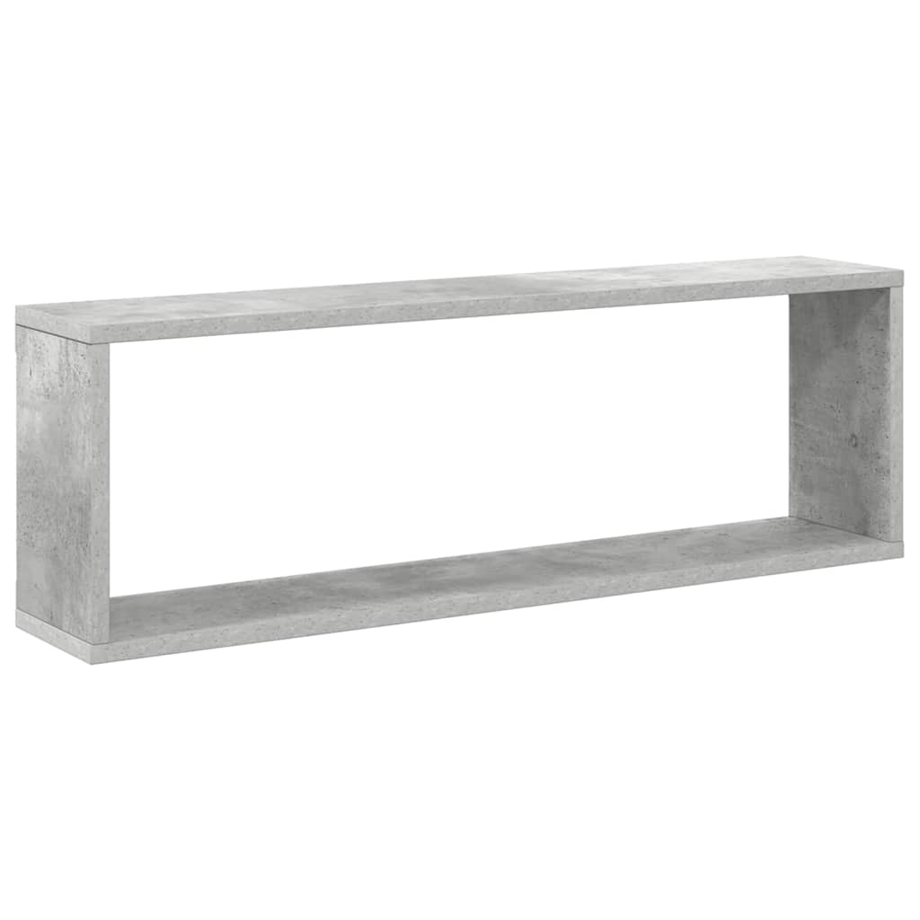 Sienas plaukti, 4 gab., betona, 80x15x26,5cm, koks