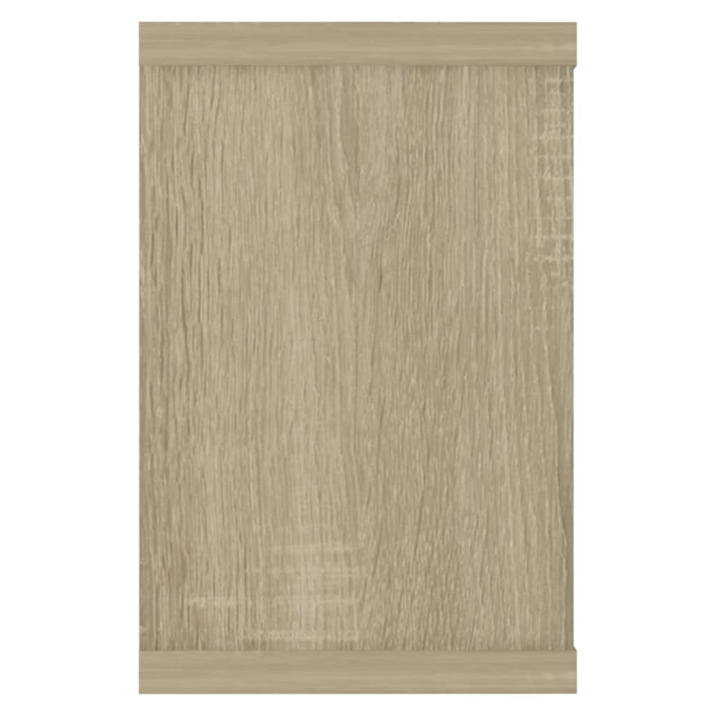 Sienas plaukti, 2 gab., ozola, 60x15x23cm, apstrādāta koksne