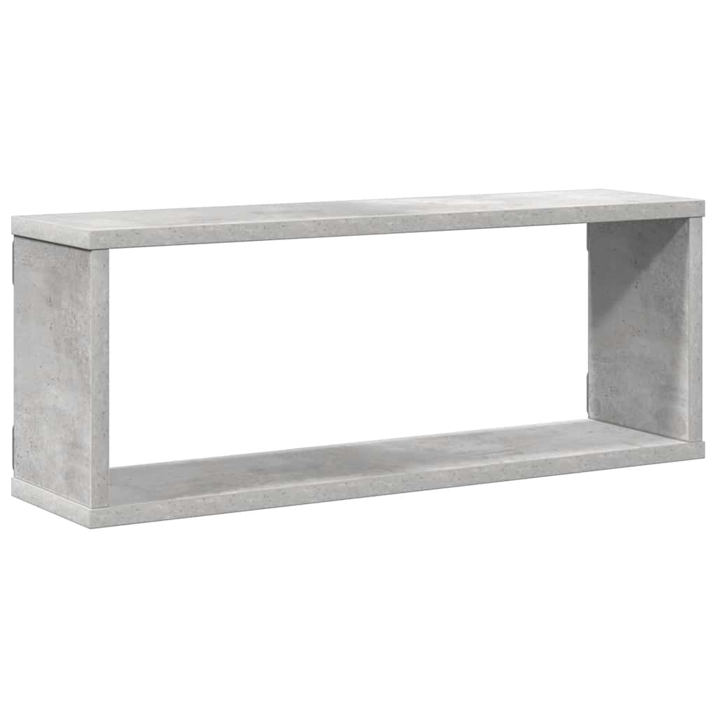 Sienas plaukti, 4 gab., betons, 60x15x23cm, apstrādāta koksne
