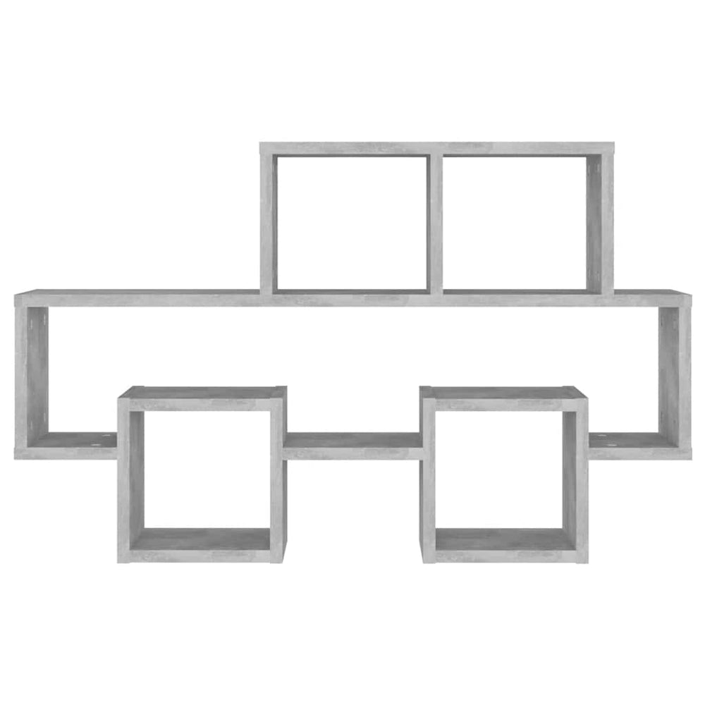 Car-shaped wall shelf, concrete, 82x15x51cm, wood