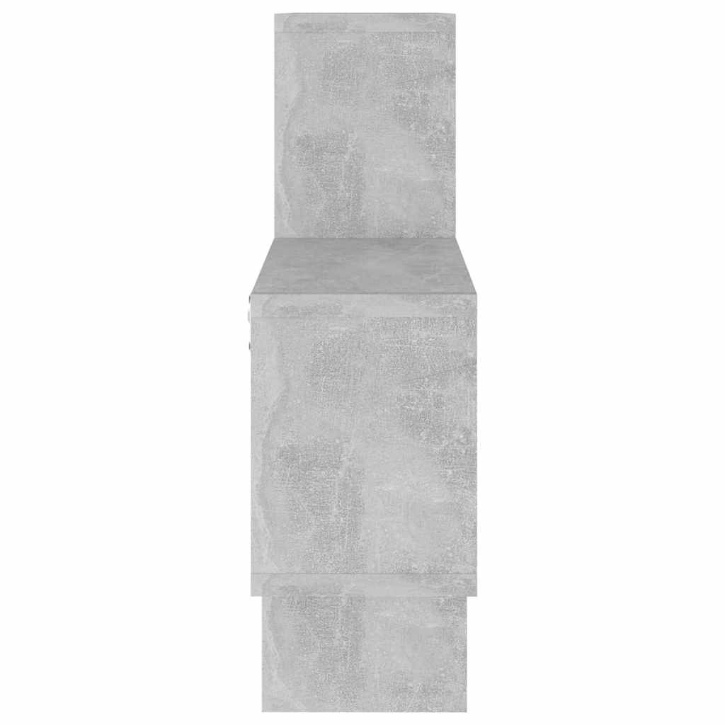 Automobilio formos sieninė lentyna, betono, 82x15x51cm, mediena