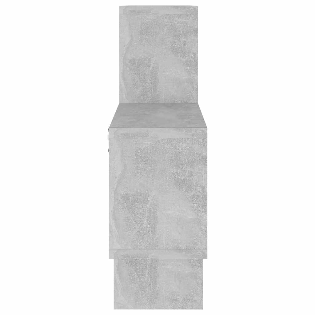 Automobilio formos sieninė lentyna, betono, 82x15x51cm, mediena