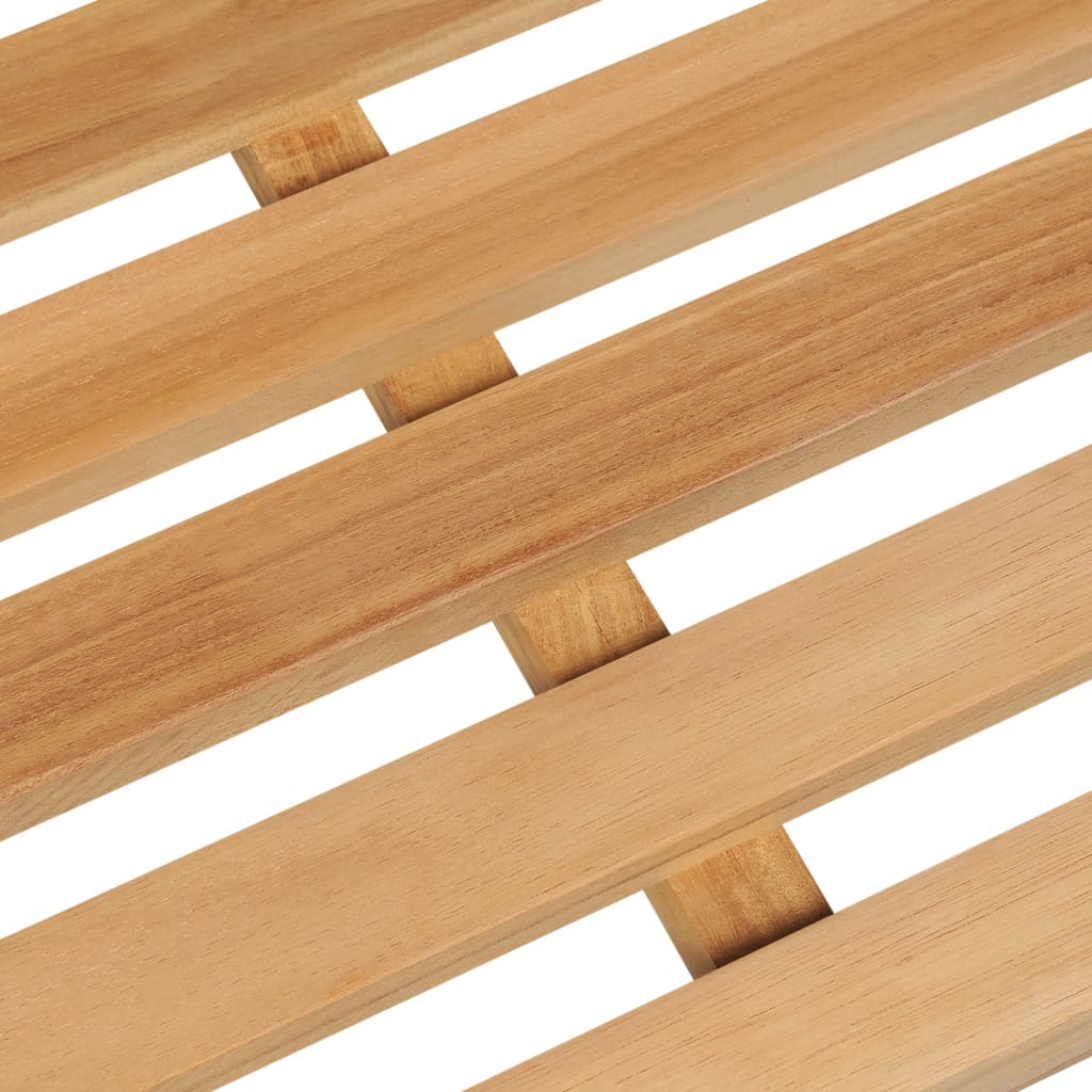 Garden bench, 114cm, solid teak wood