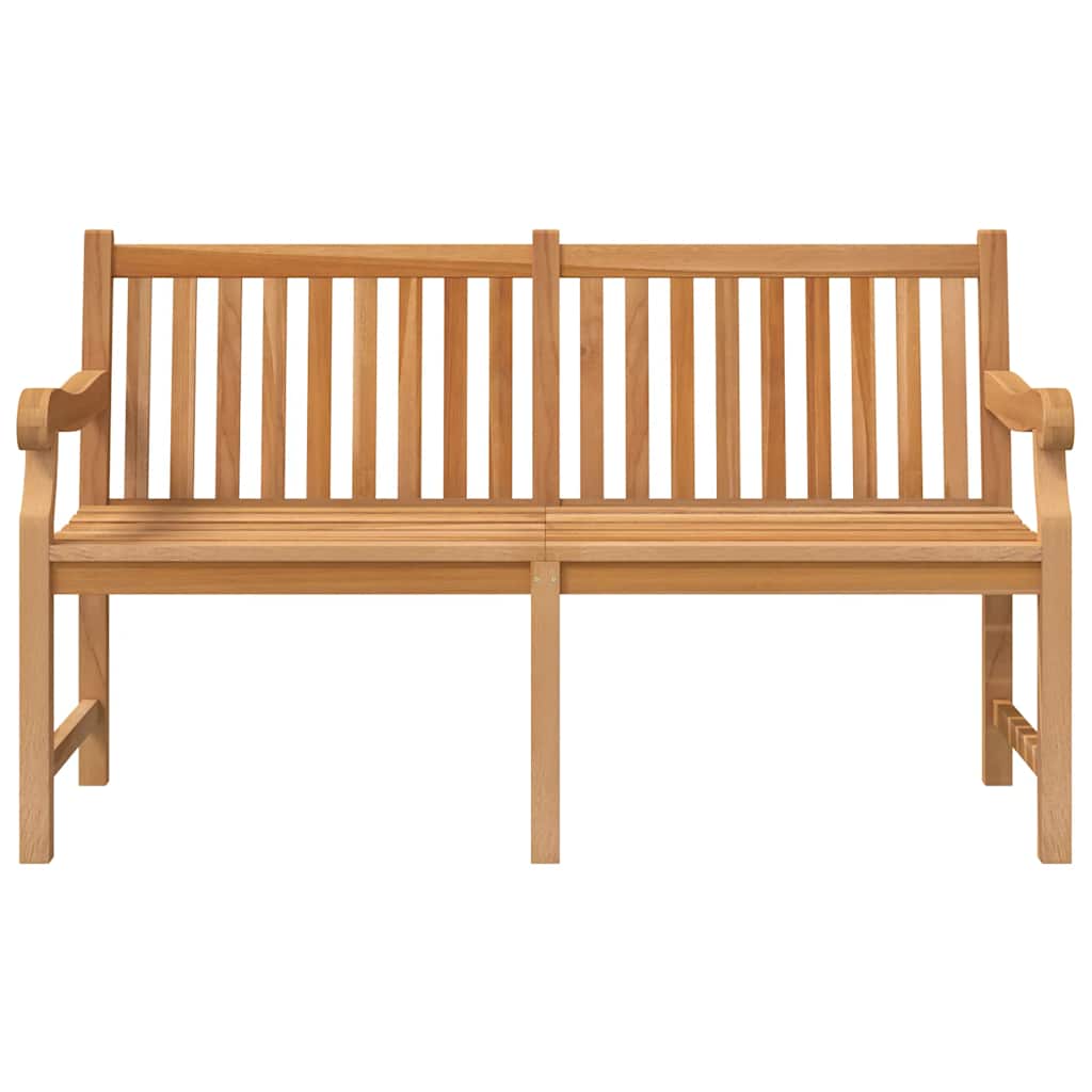 Garden bench, 150cm, solid teak wood