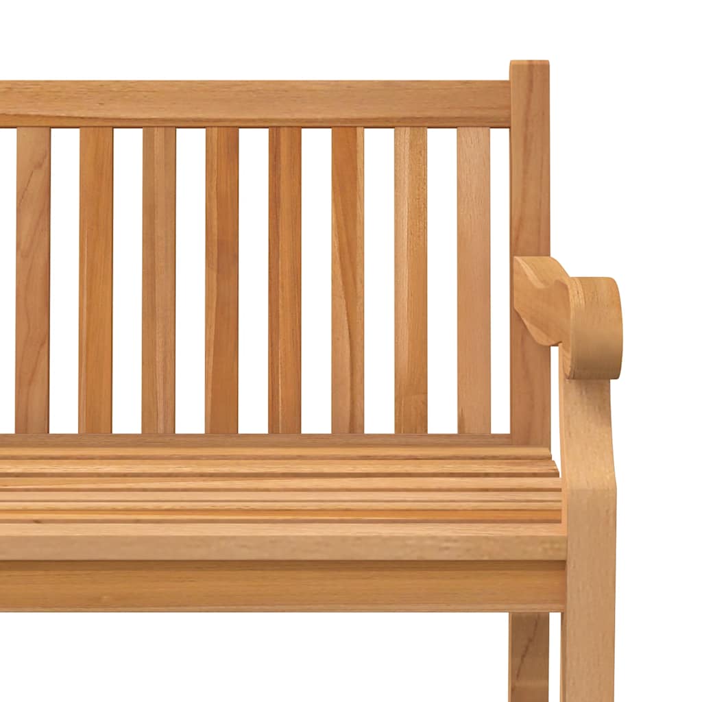 Garden bench, 150cm, solid teak wood