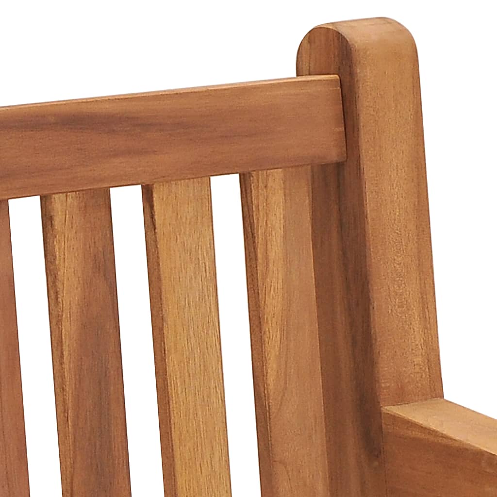 Garden bench, 228cm, solid teak wood