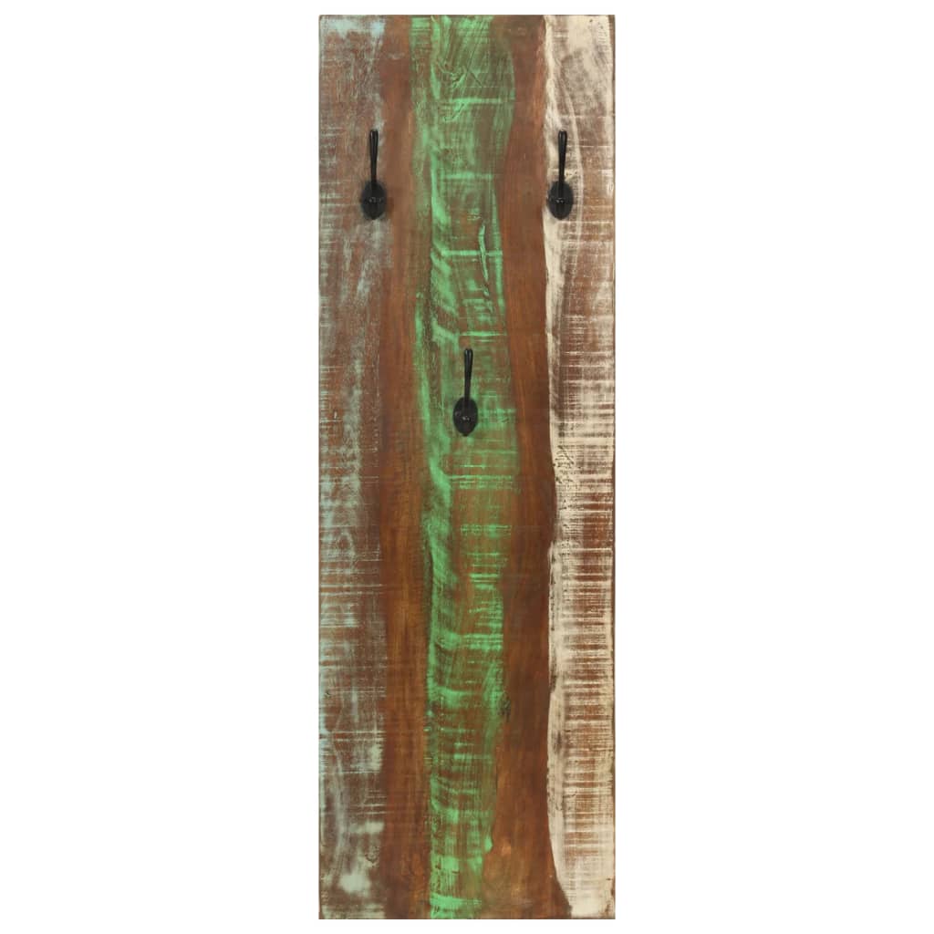Coat racks, 2 pcs., 36x3x110cm, reclaimed solid wood