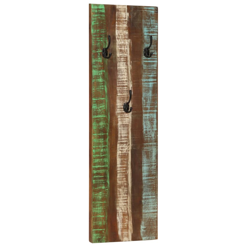 Coat racks, 2 pcs., 36x3x110cm, reclaimed solid wood
