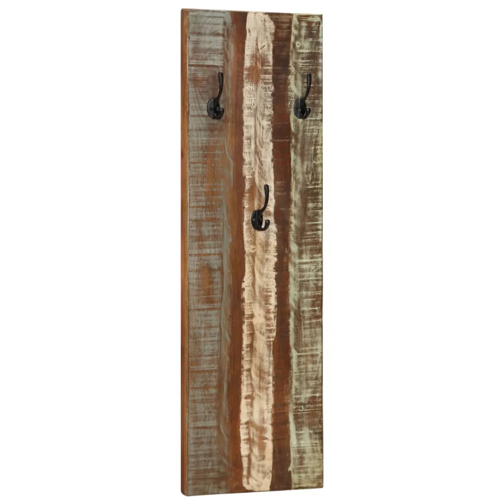 Coat racks, 2 pcs., 36x3x110cm, reclaimed solid wood