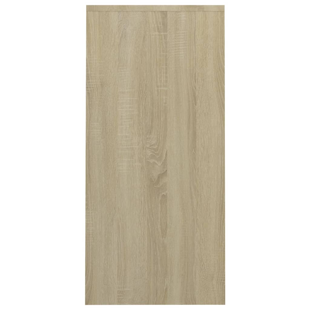 Portatīvais datora galds, ozols, 102,5x35x75cm, koks