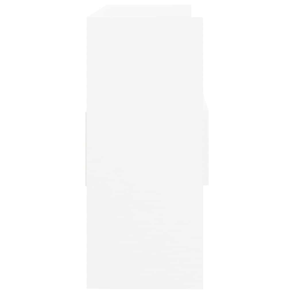Šoninė spintelė, baltos spalvos, 105x30x70cm, apdirbta mediena
