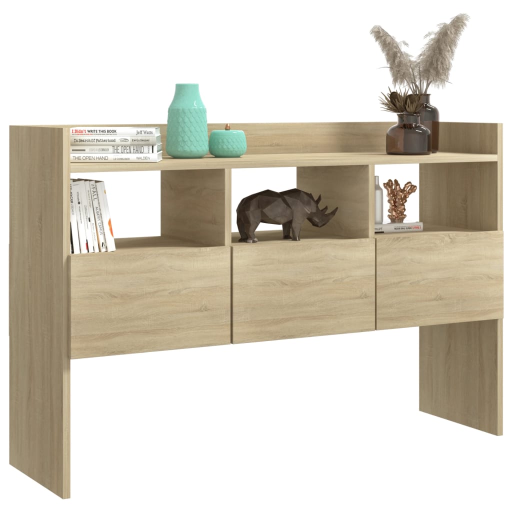 Sideboard, Sonoma oak, 105x30x70cm, engineered wood