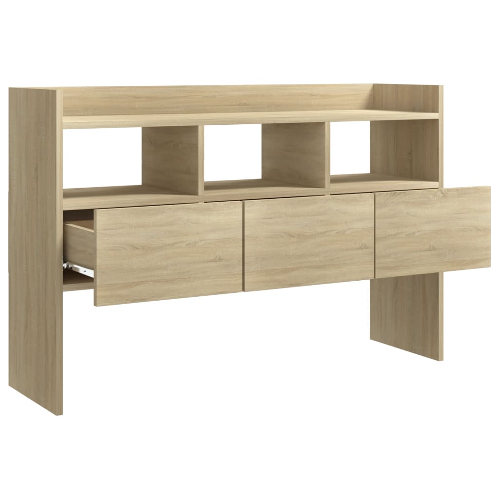 Sideboard, Sonoma oak, 105x30x70cm, engineered wood