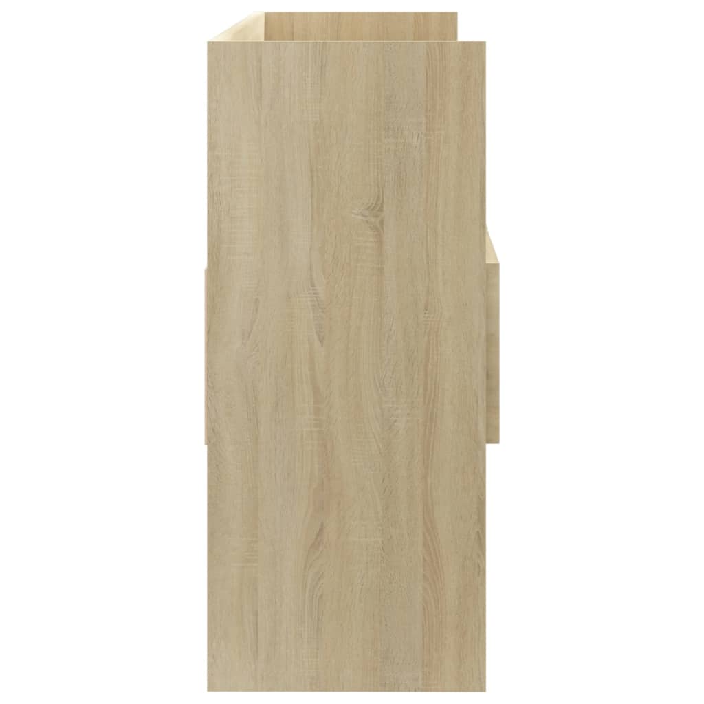 Sideboard, Sonoma oak, 105x30x70cm, engineered wood