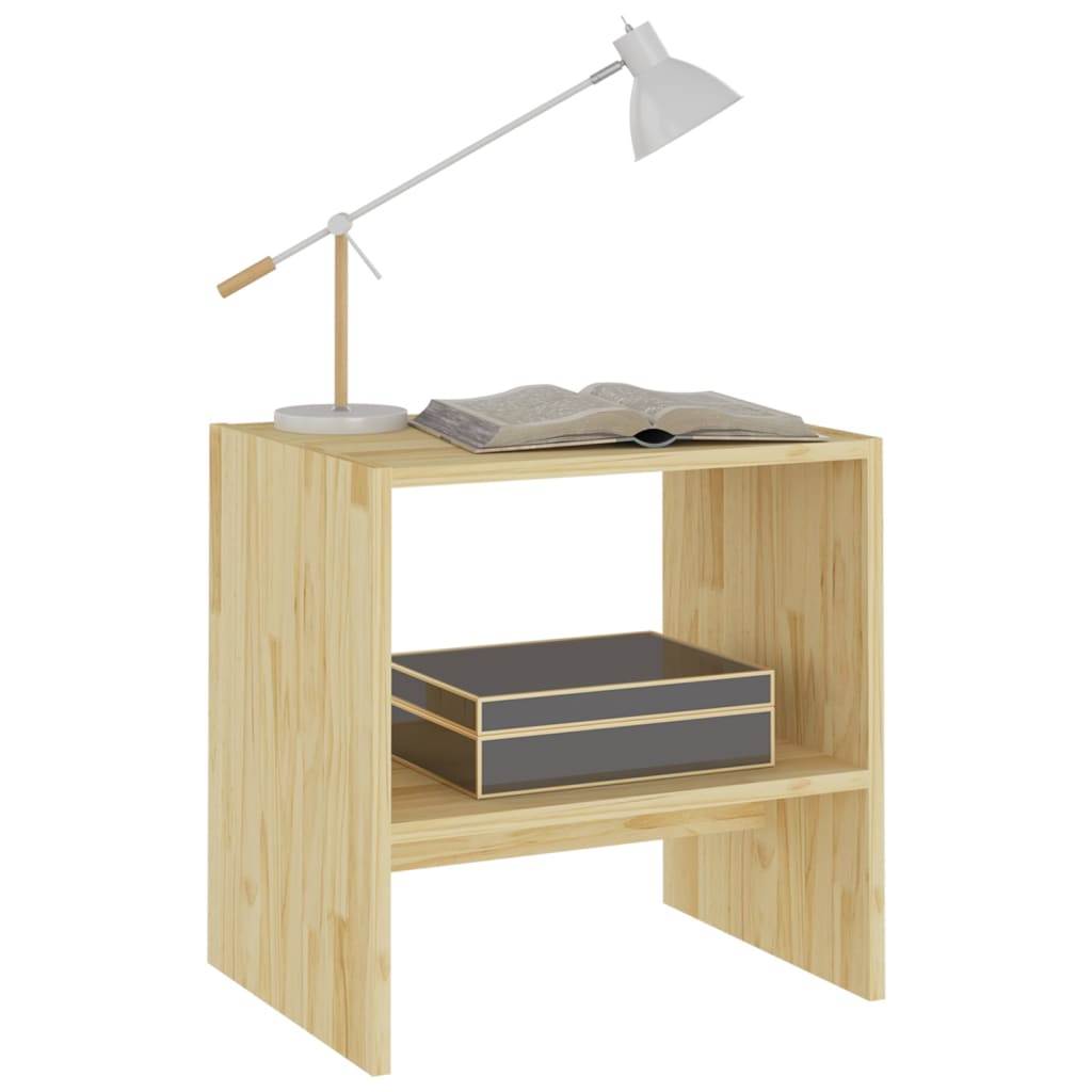 Bedside tables, 2 pcs., 40x30.5x40cm, solid pine