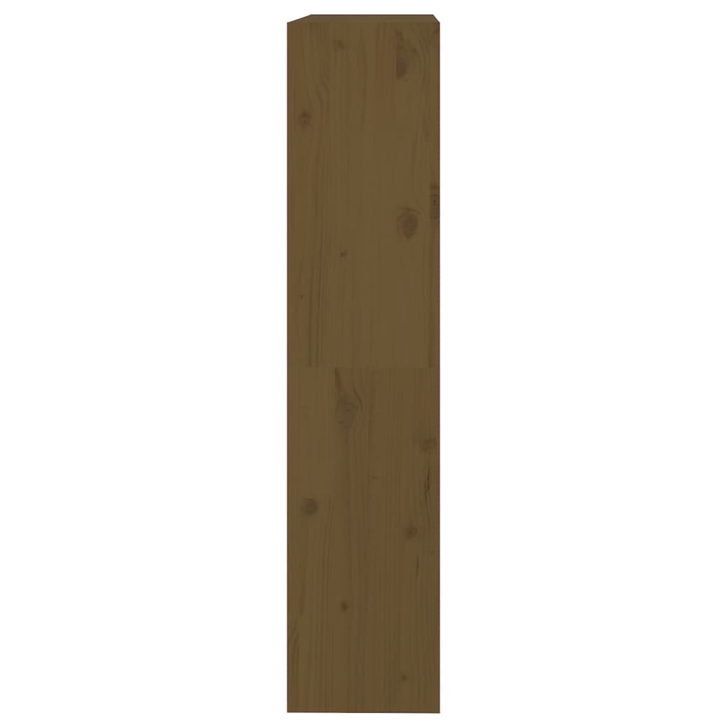 Grāmatu plaukts/istabas nodalījums, brūns, 80x30x135,5cm, priede
