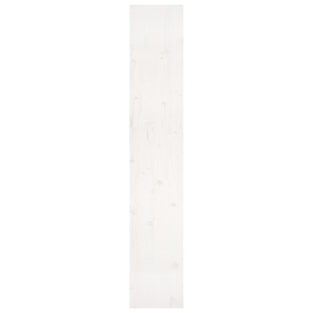 Grāmatu plaukts/istabas nodalījums, balts, 80x30x167,4cm, priede