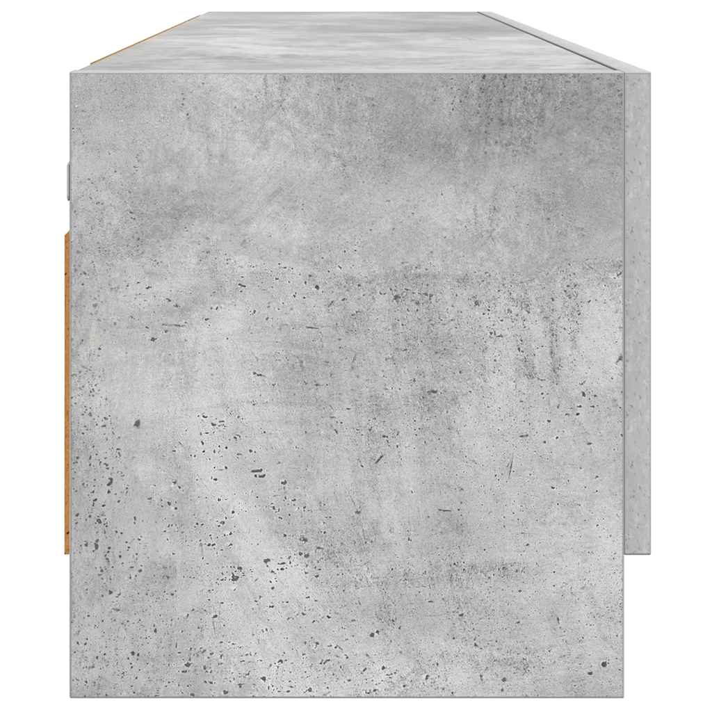 Drabužių spinta, betono, 100x32,5x35cm, apdirbta mediena